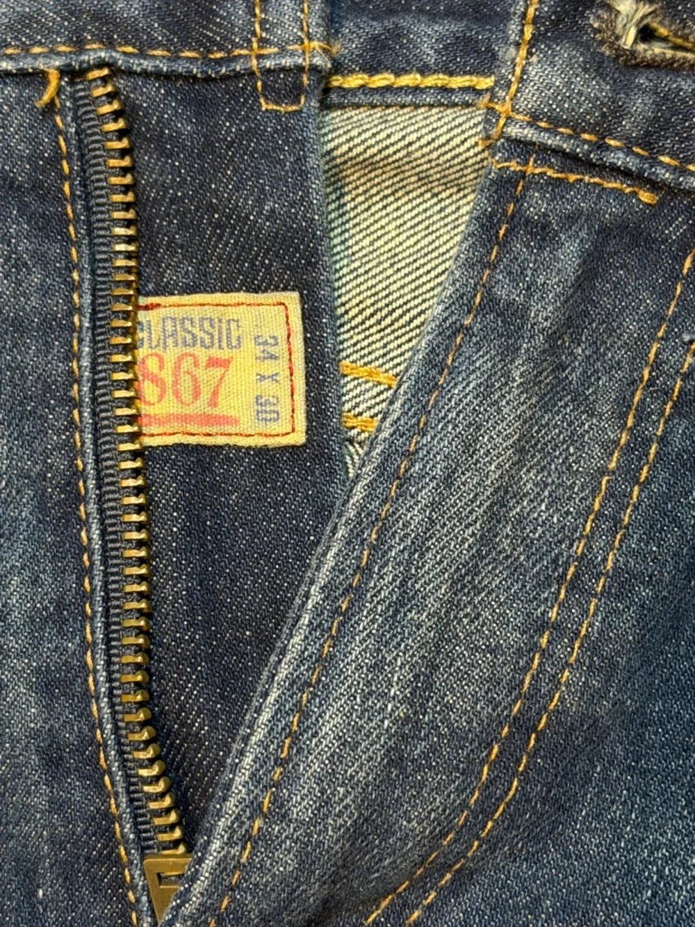 Polo by Ralph Lauren Men's Mid-Blue Straight-Leg Jeans